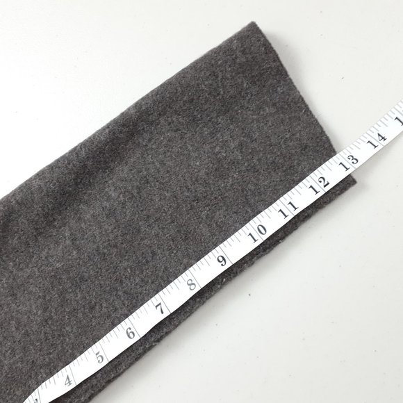 500 Maison Cinqcent Brown Open Front Wool Cardigan - Picture 10 of 16
